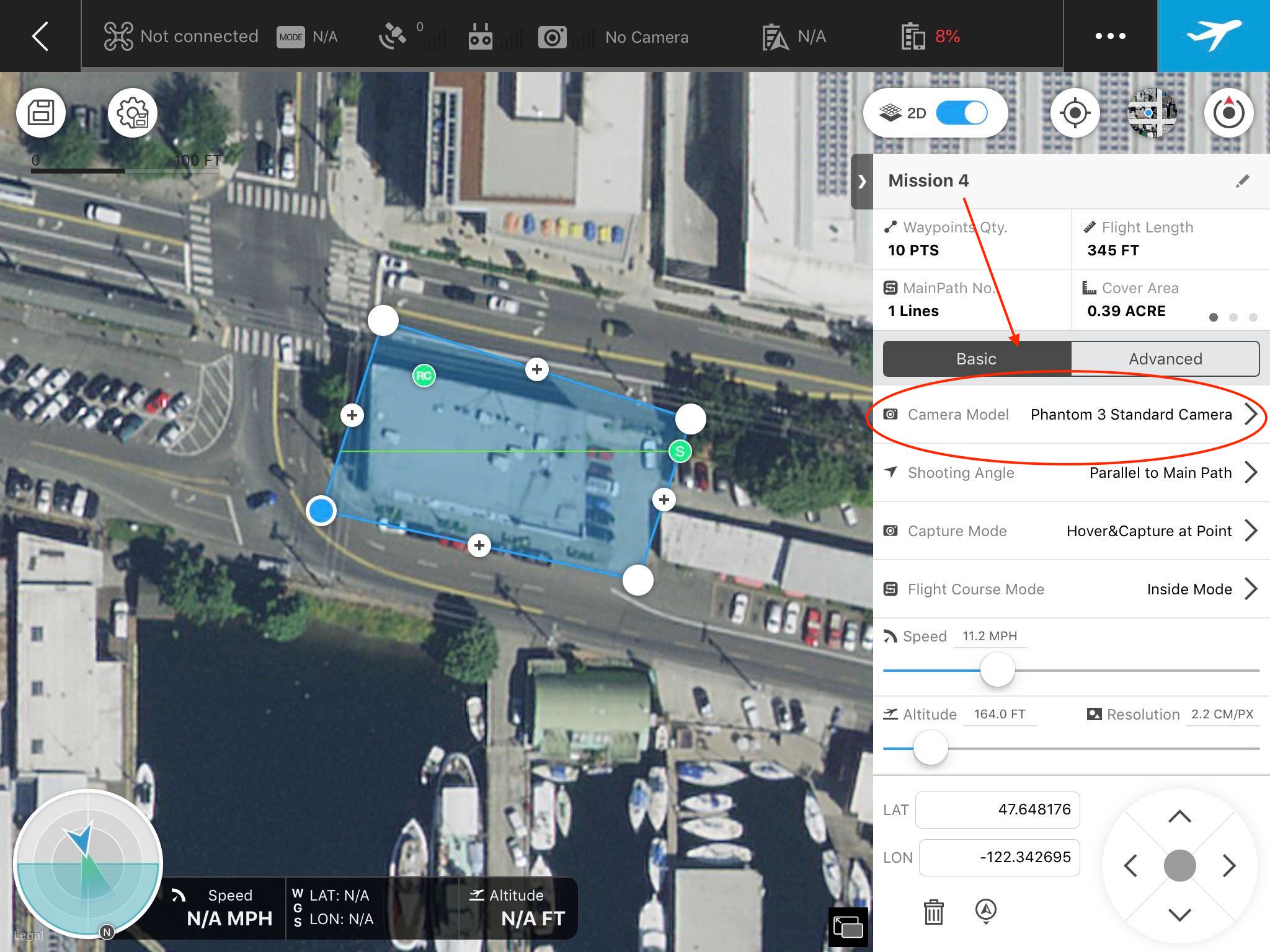 Using DJI GS Pro with MicaSense cameras MicaSense Knowledge Base