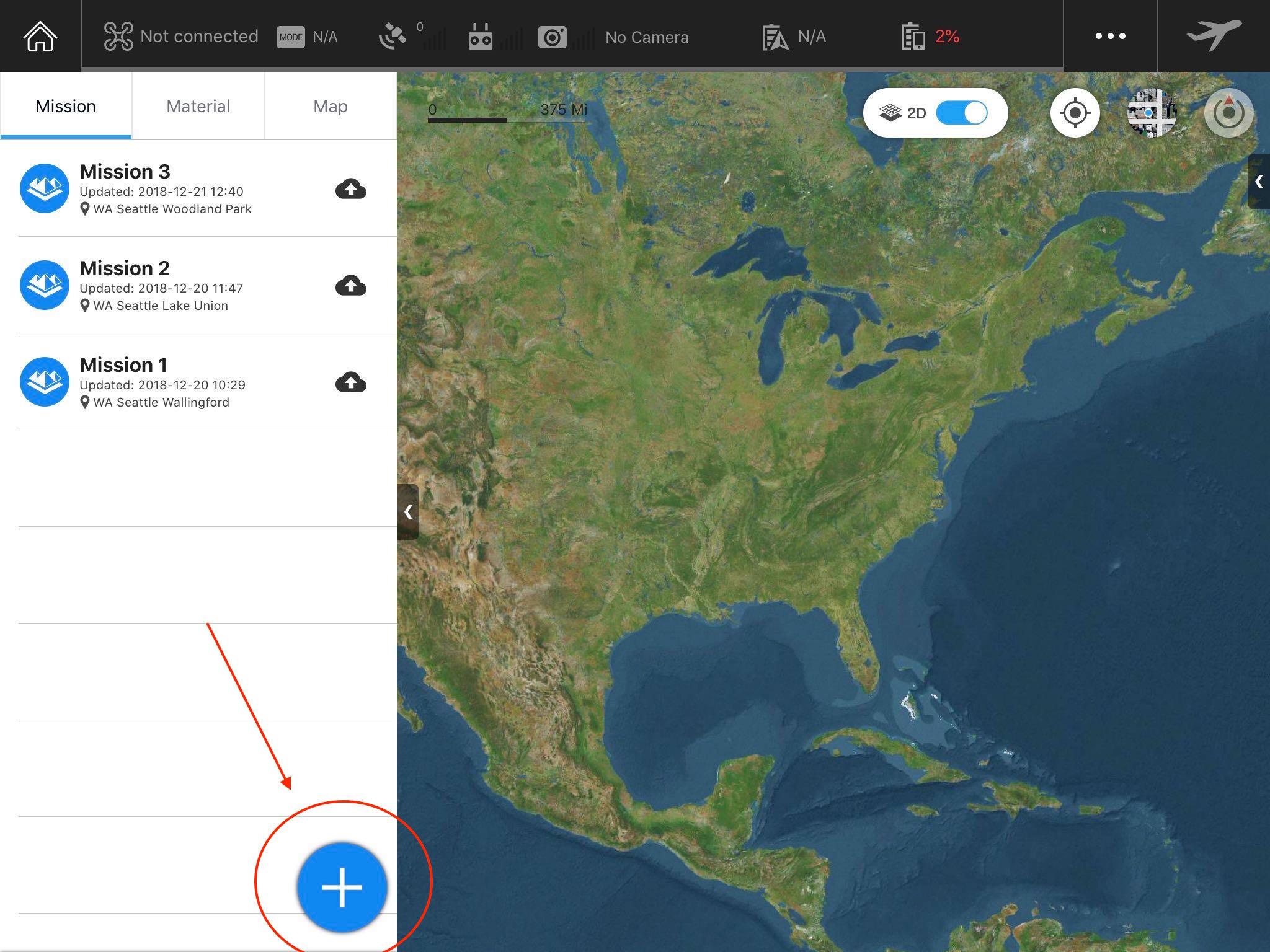 Dji gs pro 3d 2024 map